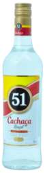 51 Cachaça 40% 0,7L (čistá fľaša)