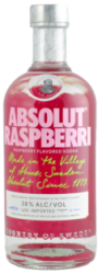 Absolut Raspberri 38% 0,7L (čistá fľaša)