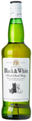 Black & White Scotch Whisky 40% 0.7L (holá fľaša)