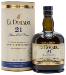 El Dorado 21YO 43% 0,7l (tuba)