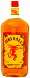 Fireball 33% 1,0L (čistá fľaša)