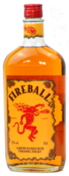 Fireball Cinnamon Whisky Likér 33% 0.7L (holá fľaša)