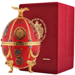 Imperial Collection Faberge Red Dragons & Birds 40% 0.7L (darčekové balenie kazeta)