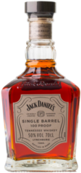 Jack Daniel´s Single Barrel 100 Proof 50% 0,7L (holá fľaša)