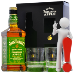 Jack Daniel's Tennessee Apple + 2 Poháre 35% 0,7L