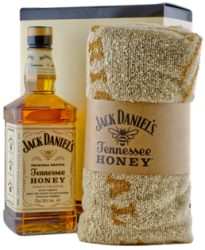 Jack Daniel's Tennessee Honey  35% 0,7L (darčekové balenie s osuškou)