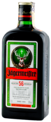 Jägermeister 35% 0.5L (čistá fľaša)