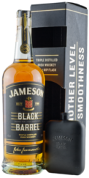 Jameson Black Barrel 40% 0.7L (darčekové balenie s ploskačkou)
