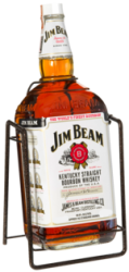 Jim Beam 40% 3,0L (darčekové balenie s kolískou)