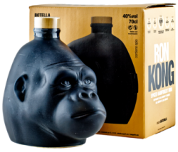 Kong Spiced Rainforest Rum Black Design 40% 0,7L (kartón)