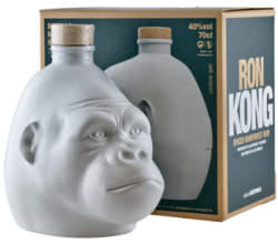 Kong Spiced Rainforest Rum White Design 40% 0,7L (kartón)