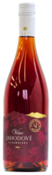 Miluron Jahodové víno 11% 0,75L (holá fľaša)