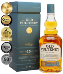 Old Pulteney 15YO 46% 0,7L (kartón)