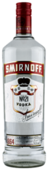 Smirnoff N°. 21 37.5% 1.0L (čistá fľaša)