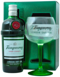 Tanqueray Gin 43,1% 0,7L (darčekové balenie s 1 pohárom)