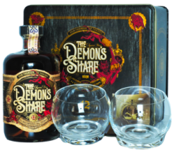 The Demon's Share 12YO 41% 0.7L (darčekové balenie s 2 pohármi)