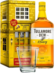 Tullamore D.E.W. Honey 35% 0.7L (darčekové balenie s 1 pohárom)
