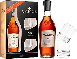 Camus VS Elegance s 2 pohármi 40% 0,7l