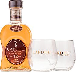 Cardhu 12y  + 2 poháre 40% 0,7l